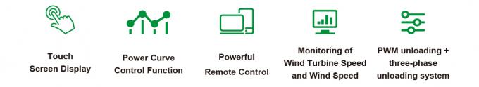Controller della turbina eolica collegato alla rete con funzione di protezione LCD touch screen e mornitoring 2