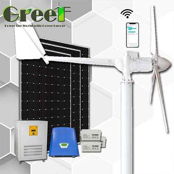 10KW fuori sul fan del mulino di vento del generatore eolico a turbina di energia di griglia per la casa