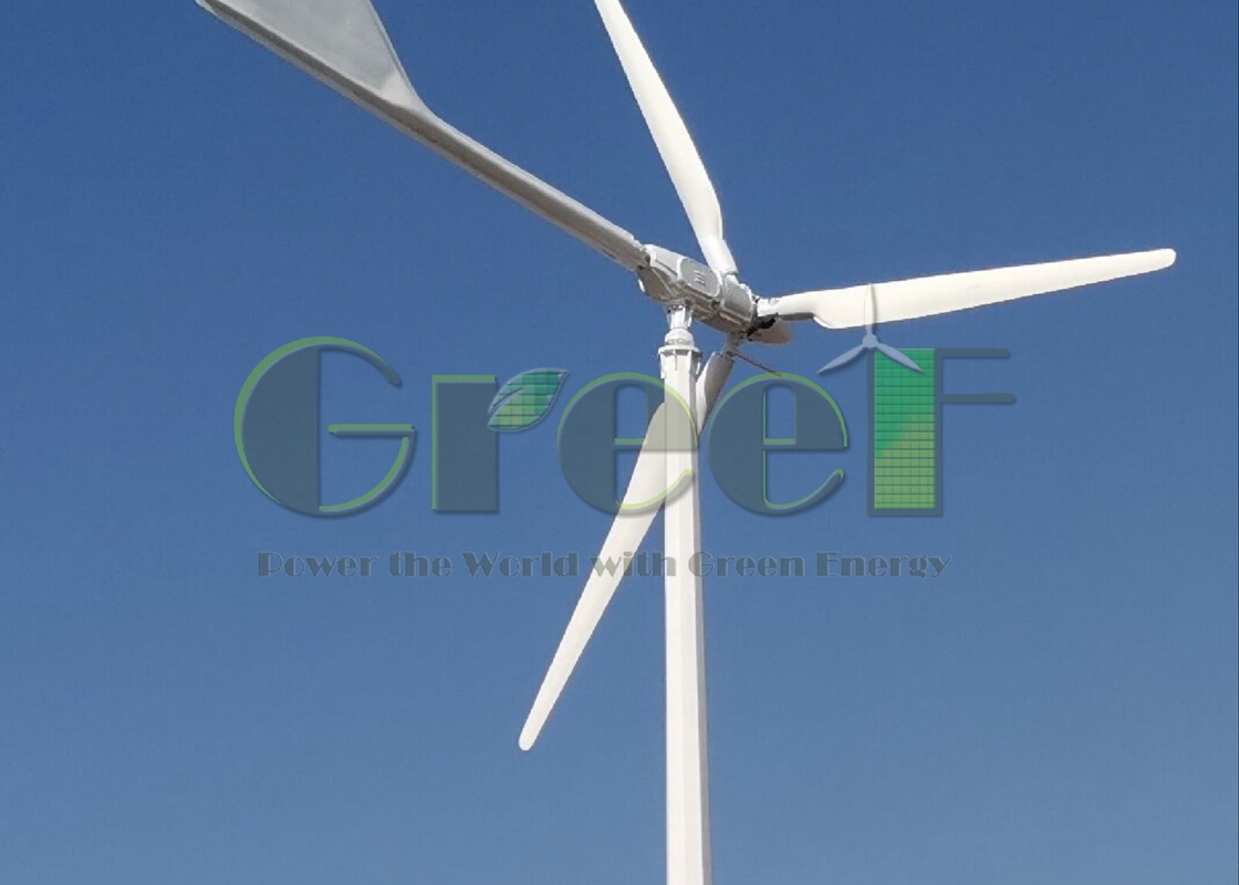 Metodo di arresto automatico del freno Turbina eolica orizzontale con pale in FRP e potenza nominale da 5 a 30 kW