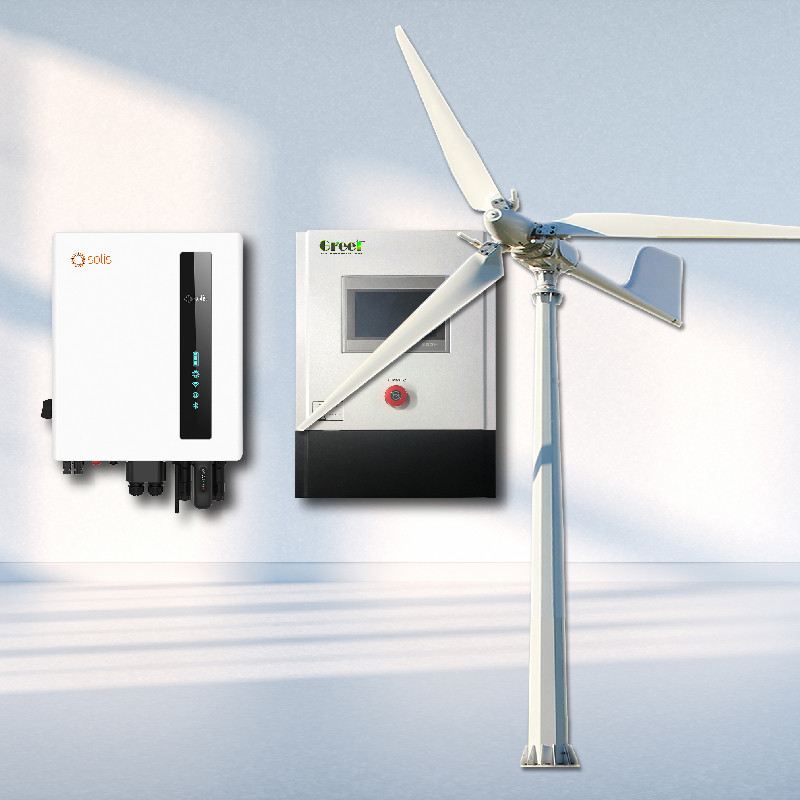 5KW 10KW 20KW 30KW Controllo della velocità di partenza del vento a bassa velocità di passo Turbina eolica Generatore di vento orizzontale