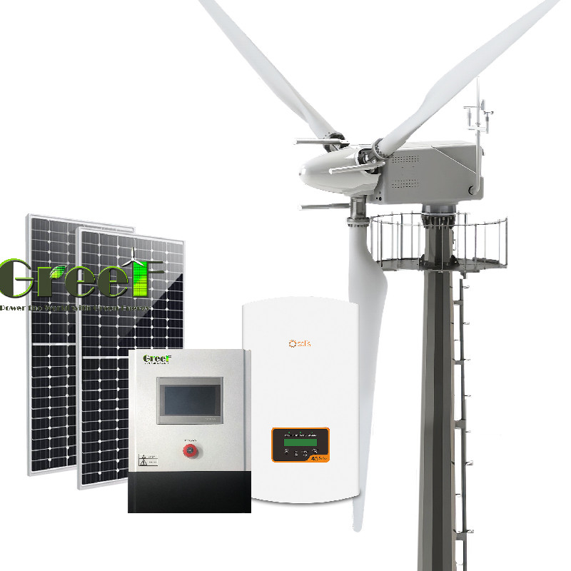 Turbina eolica a controllo del passo da 20KW / 30KW con tecnologia a passo variabile 30% Alta generazione di energia Bassa velocità del vento di avvio 2.5 m/s