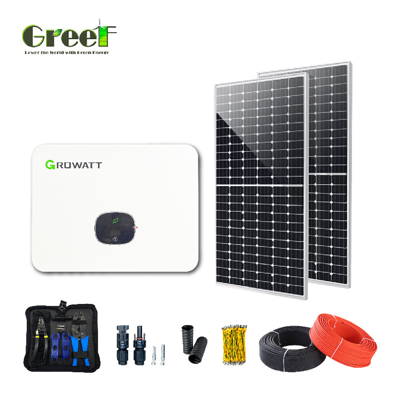 Display LCD Sistema solare con consumo interno di misurazione netta < 5W per l'installazione solare in rete