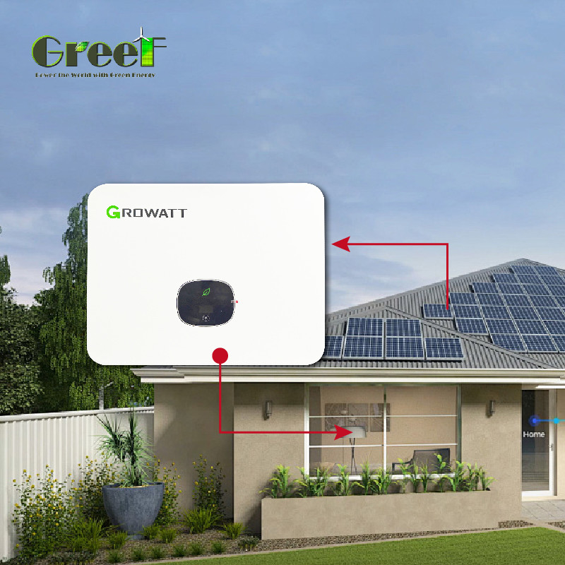 Display LCD Sistema solare con consumo interno di misurazione netta < 5W per l'installazione solare in rete