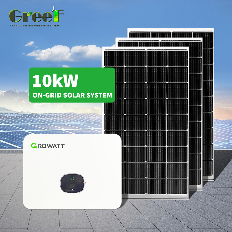 Sistema di monitoraggio in tempo reale del pannello solare 1 kW-100 kW Capacità pannello monocristallino