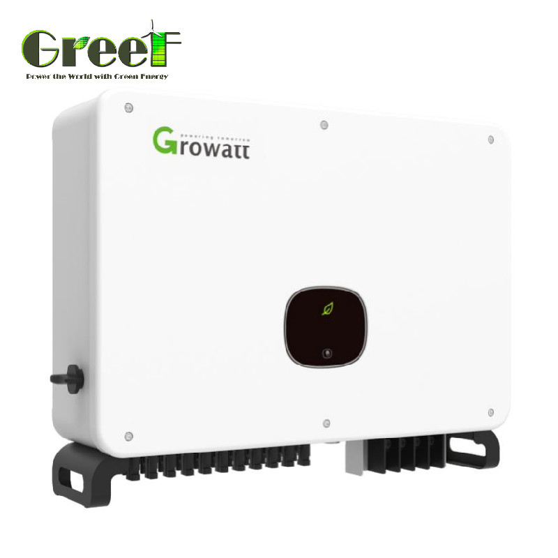 Growatt On Grid Inverter solare 6-80KW per il sistema solare Inverter ad alte prestazioni per applicazioni commerciali