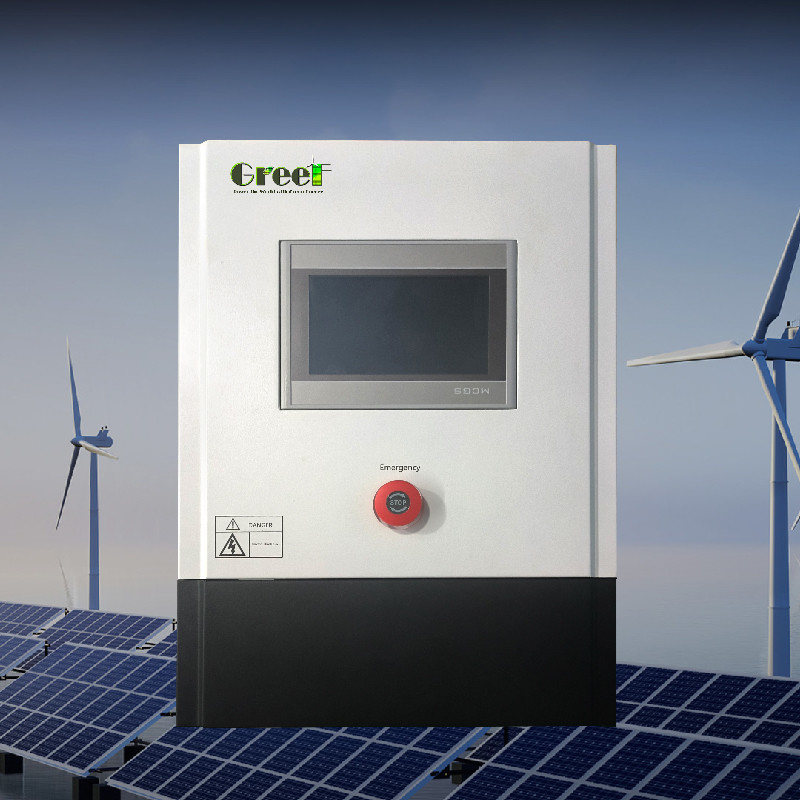 Turbina eolica della serie GT-PCTC da 3 kW a 5 kW a 10 kW con regolatore di rete e inverter per il sistema