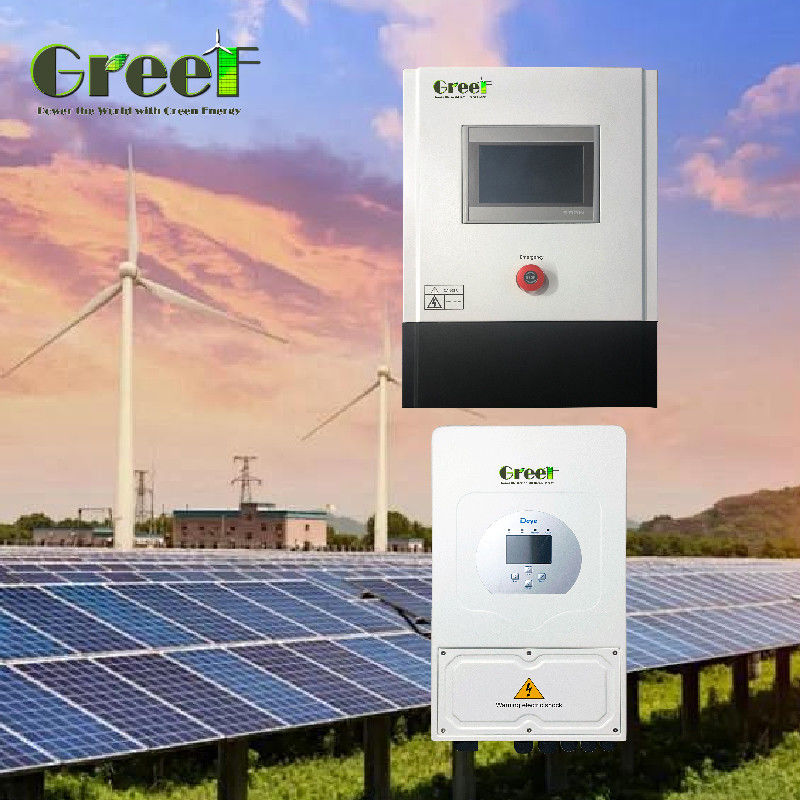 Regolatore eolico professionale da 5kw a 100kw collegato alla rete con touch screen LCD e monitor remoto tramite APP