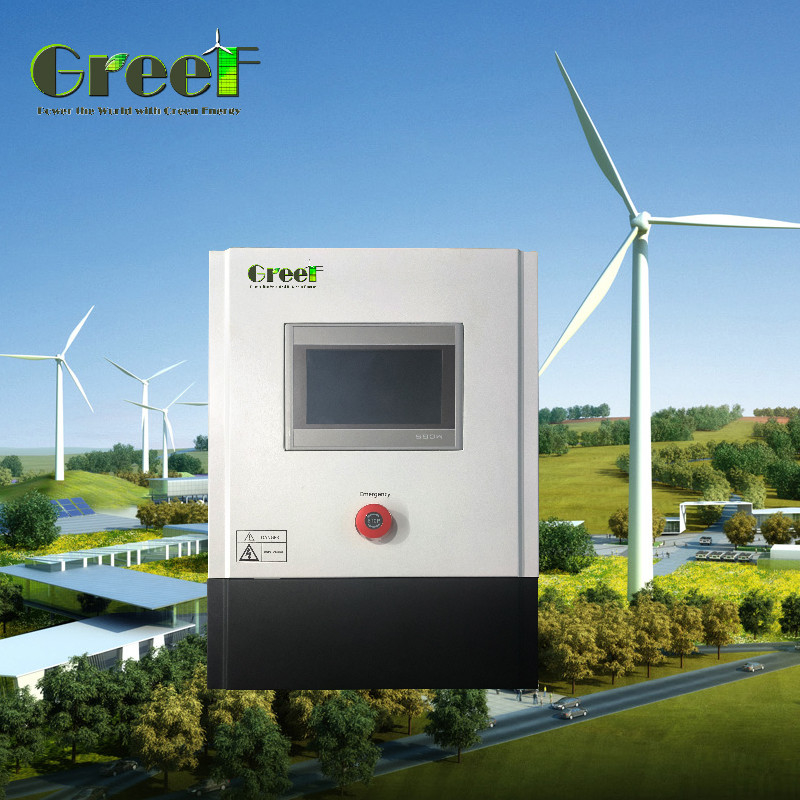 Turbina eolica della serie GT-PCTC da 3 kW a 5 kW a 10 kW con regolatore di rete e inverter per il sistema