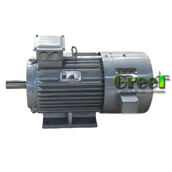 Alternatore di lamiere di acciaio di silicio laminato a freddo con magnete / generatore di magnete permanente 95% di efficienza