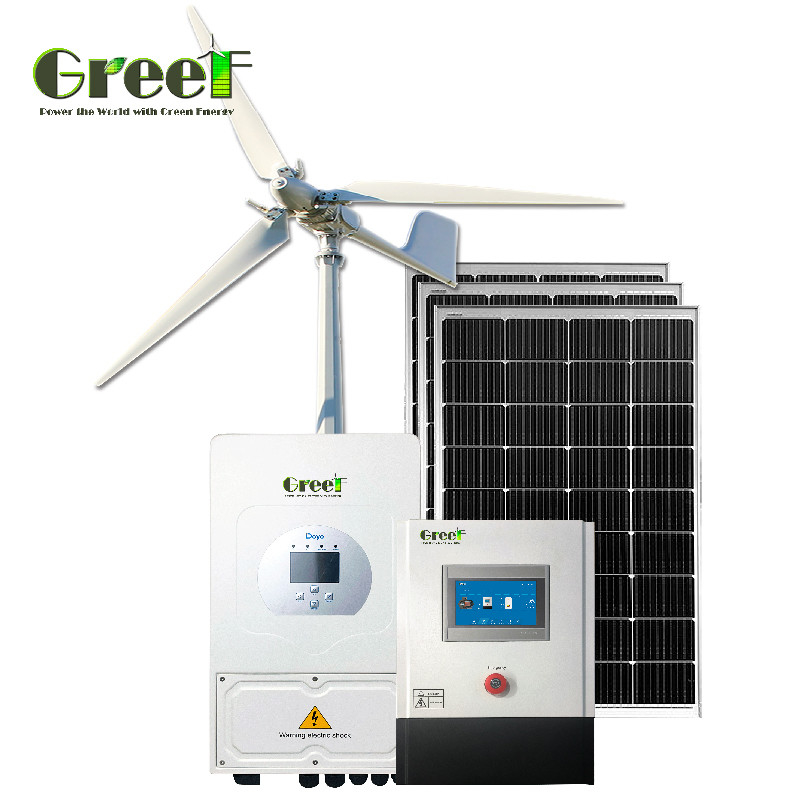 Controller di turbine eoliche collegate alla rete 2kW 3kW 5kW 10kW Tipo di uscita CC Per turbine eoliche Soluzione di sistema di turbine ad acqua