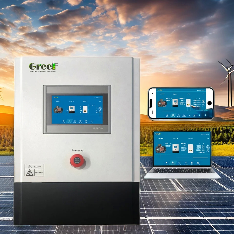 Interfaccia di comunicazione avanzata 5kw 750VDC Controller della turbina eolica a tre fasi legata alla rete