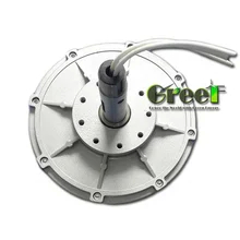 Generatore di magneti permanenti verticali a disco senza nucleo a bassi giri 500w-30kw