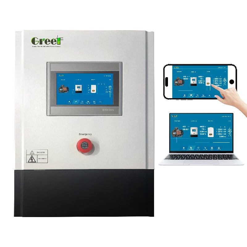 Controller di rete con funzione di protezione contro sovratensione/sottotensione/sovraccarico/cortocircuito/isolazione e monitoraggio dei guasti a terra