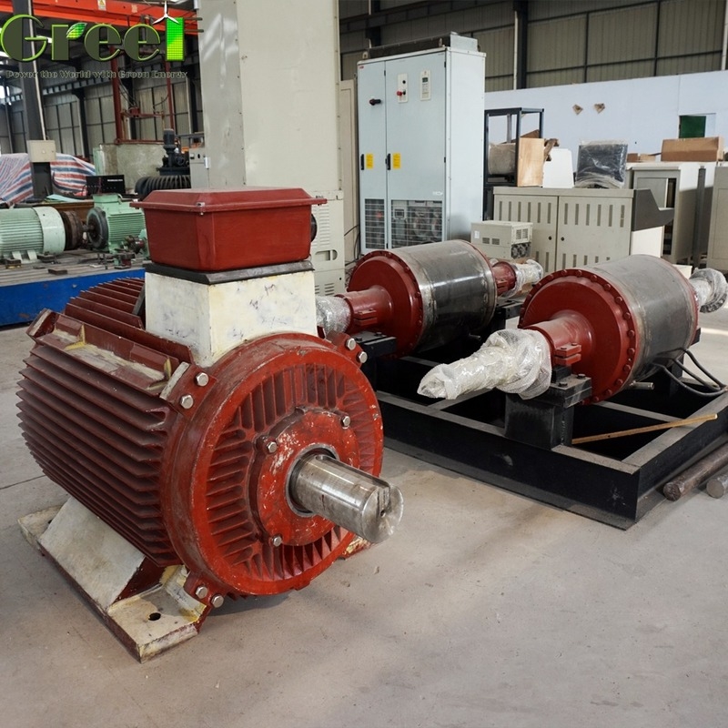 Motore CA a tre fasi a rotazione nominale da 20 rpm a 3000 rpm per applicazioni industriali ad uso pesante