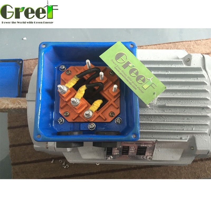 Potenza nominale del generatore a magnete permanente a filo orizzontale e verticale 0,5 kW-5000 kW per l'industria