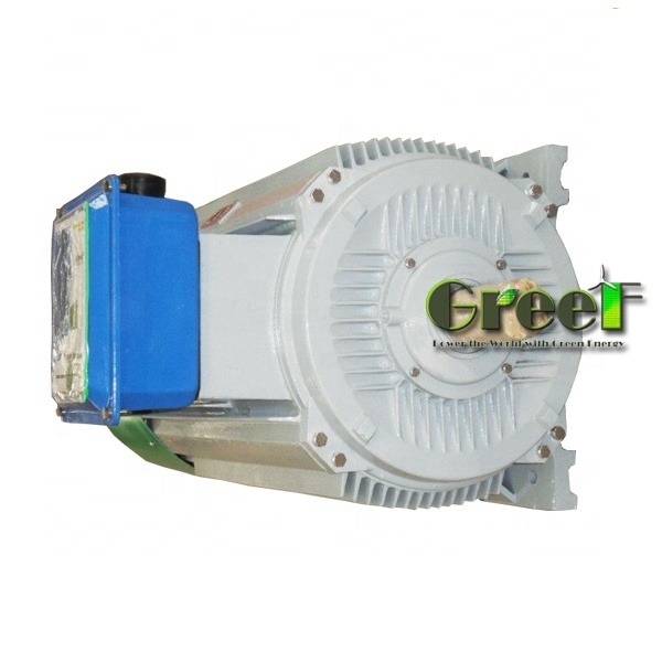 Tensione nominale personalizzata SKF cuscinetto generatore Pmg corpo di alluminio Cooper filo