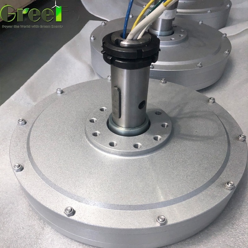 Generatore a magneti permanenti trifase senza nucleo 0,1kw-20kw IP54