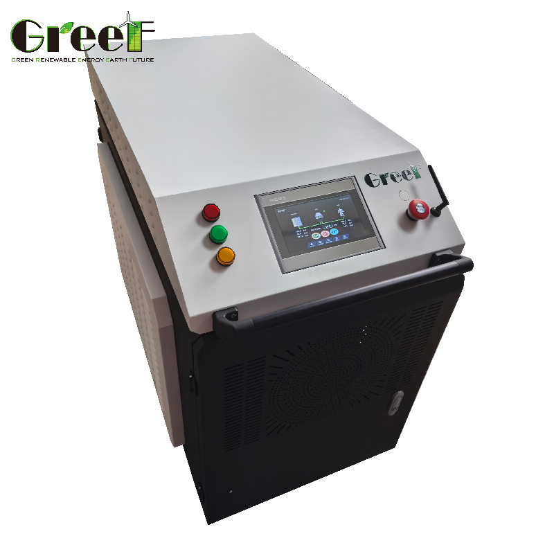 Inverter di potenza off-grid da 100/110/125kW con intervallo di funzionamento in tensione DC 580-1000V e sistema di conversione di potenza a frequenza 50/60Hz