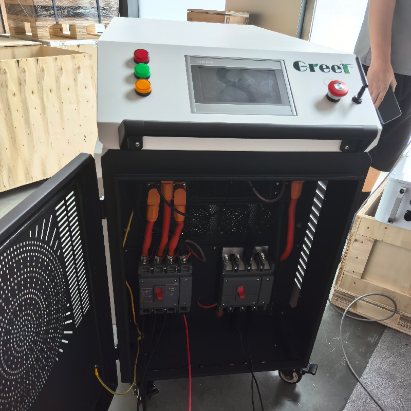 Inverter di potenza off-grid ad alta efficienza 98,9% con raffreddamento ad aria intelligente e funzionamento sia connesso alla rete che off-grid