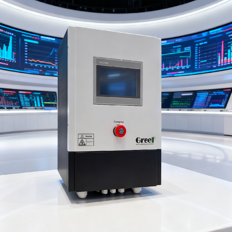 Controller On Grid con gamma di tensione batteria 350-450Vdc, efficienza massima del 95% e potenza nominale di 100kW per la gestione dell'energia