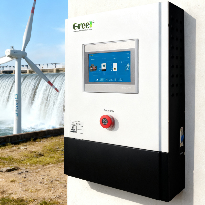 Controller On Grid con gamma di tensione batteria 350-450Vdc, efficienza massima del 95% e potenza nominale di 100kW per la gestione dell'energia