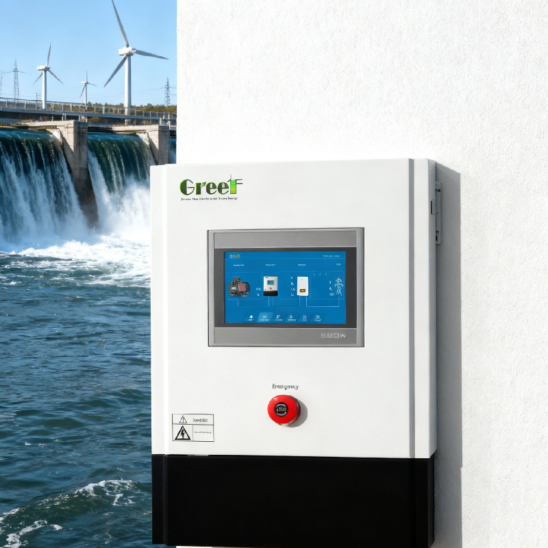 Controller On Grid con gamma di tensione batteria 350-450Vdc, efficienza massima del 95% e potenza nominale di 100kW per la gestione dell'energia