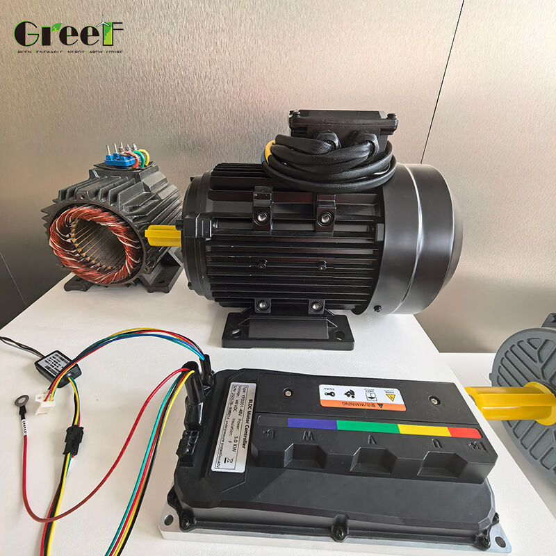 Motore a magnete permanente con metodo di avvolgimento Y 750W - 1000kW Potenza di uscita e guscio in ferro fuso per applicazioni industriali