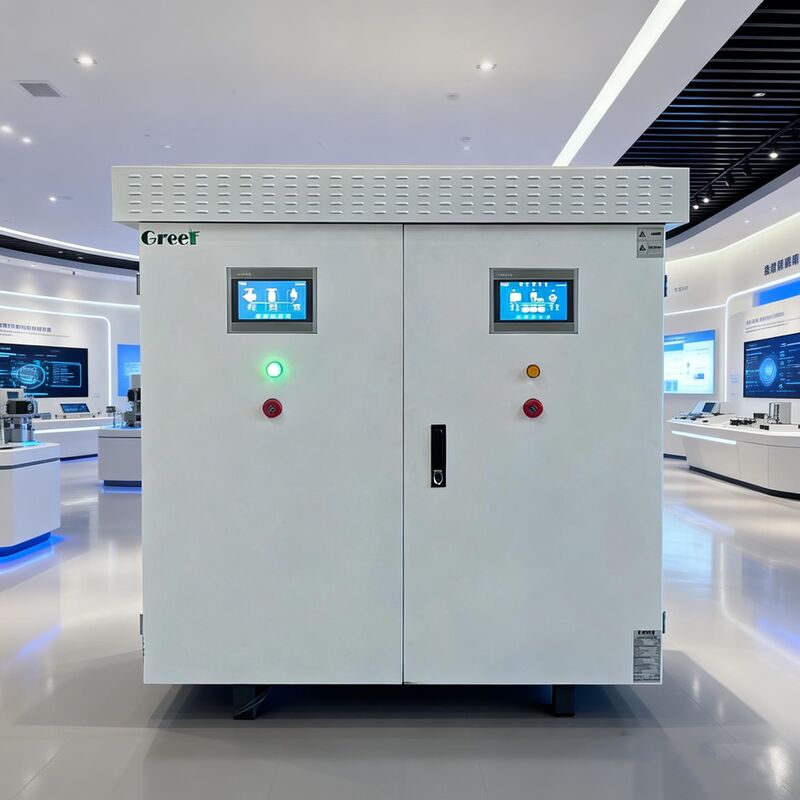 Turbina eolica con controller a rete con schermo LCD touch, batteria agli ioni di litio e efficienza massima del 95%