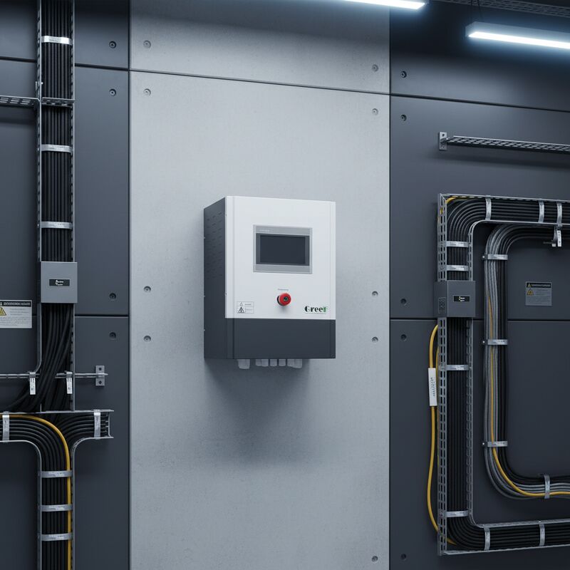 Display LCD Touch Screen per Controller On-Grid con Interfaccia di Comunicazione RS485 USB GPRS WIFI Ethernet e Potenza di Uscita da 1.5KW a 100KW