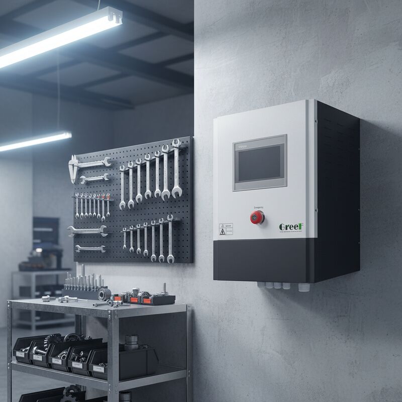 Reset Manuale Funzione su Controller di Rete con Raffreddamento ad Aria Forzata e Uscita di Alimentazione Regolata per una Gestione Efficiente dell'Energia