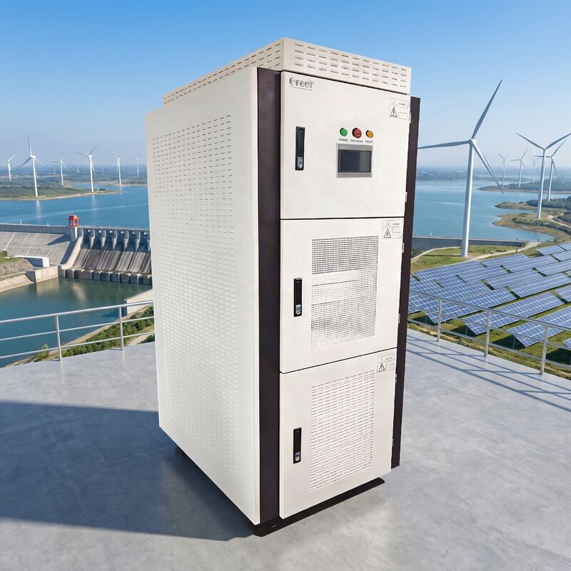 Efficienza massima 95 percento Controller On Grid potenza nominale 100kw 150kw 200kw 250kw 300kw 500kw 600kw 700kw 800kw 1000kw intervallo di tensione di lavoro AC da 150V a 550V