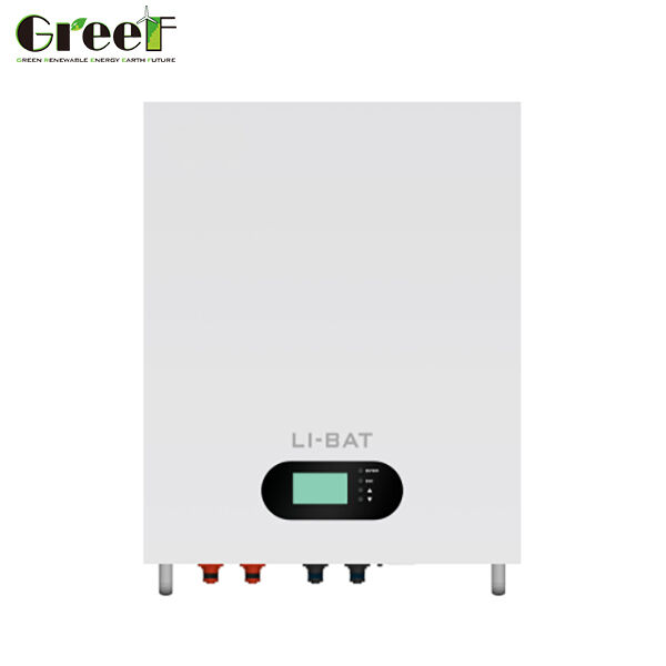Batteria di accumulo di energia al litio con BMS integrato, tensione di sistema 51,2 V e vita utile di oltre 6000 cicli per sistemi solari/eolici/idroelettrici