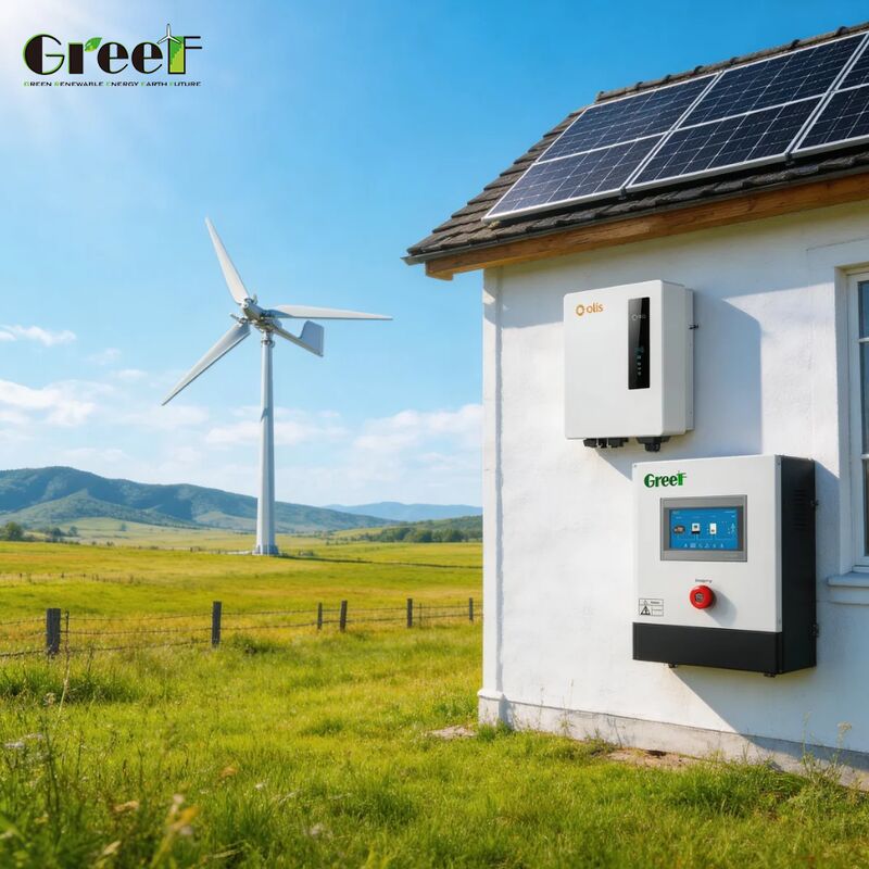 Altitudine operativa di 4000 m Sistema solare ibrido al 95% di efficienza Generatore ibrido eolico-solare per applicazioni su e fuori rete