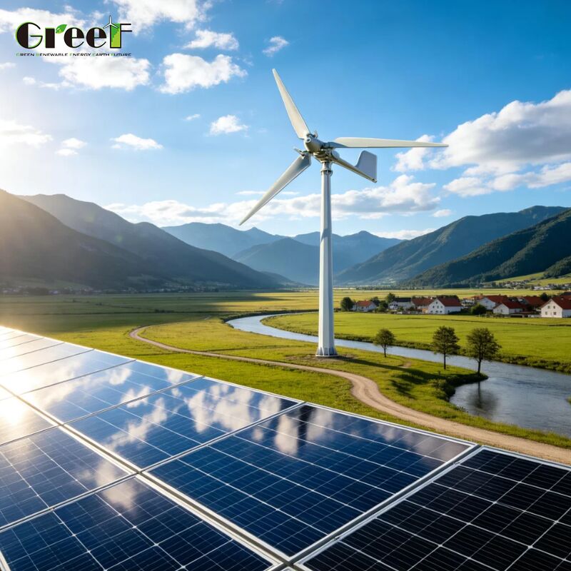Sistema Solare Ibrido ad Efficienza del 95% con Controller MPPT e Altitudine Operativa di 4000m per Energia Rinnovabile
