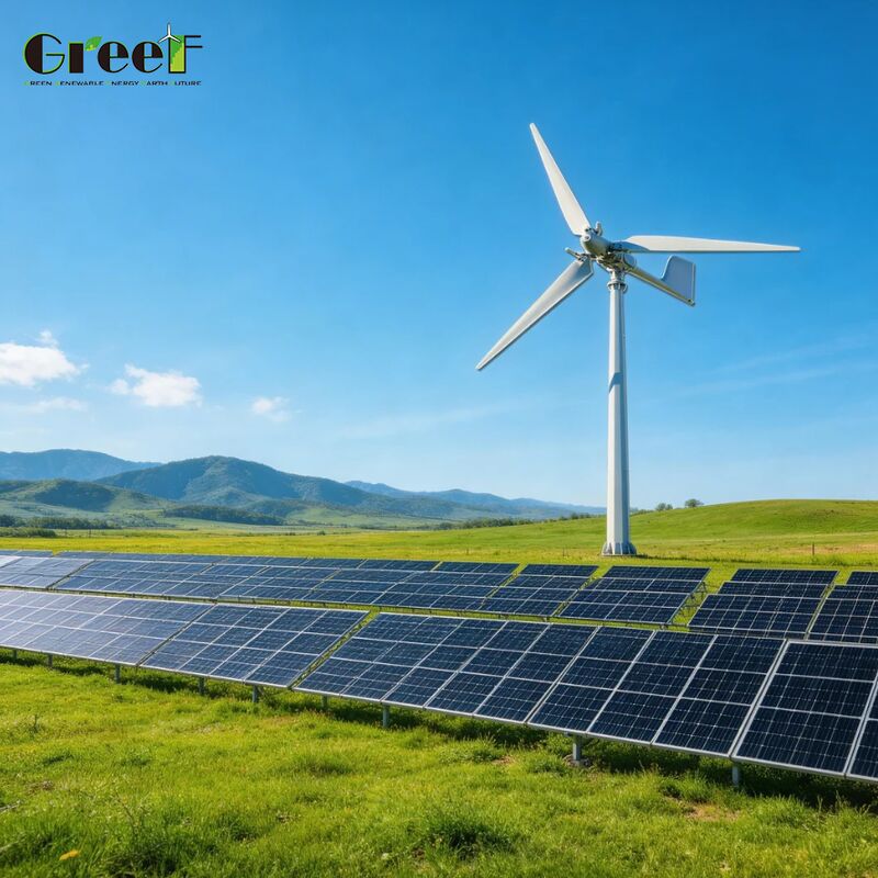 Sul sistema di energia solare in rete con batteria Lifepo4 e protezione IP66 per l'energia sostenibile con un consumo interno inferiore a 5W