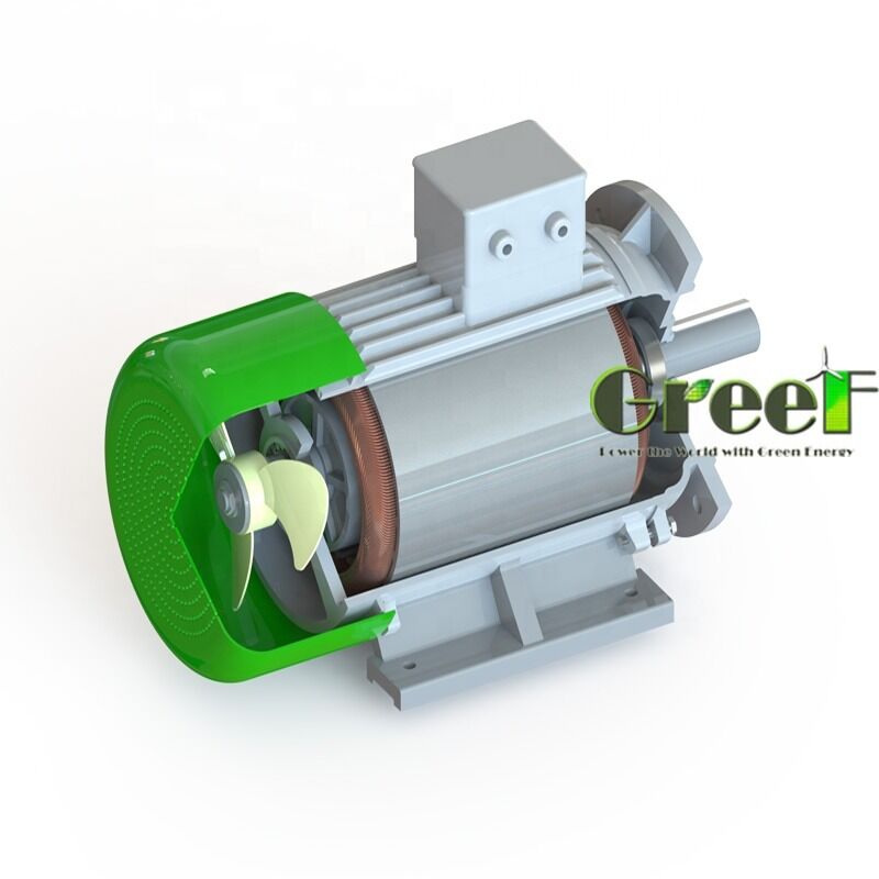 IMB3 IMB5 IMB35 Installazione Generatore a magnete permanente Generatore elettrico composto da filo di rame Nd Fe B al 100% per uso industriale