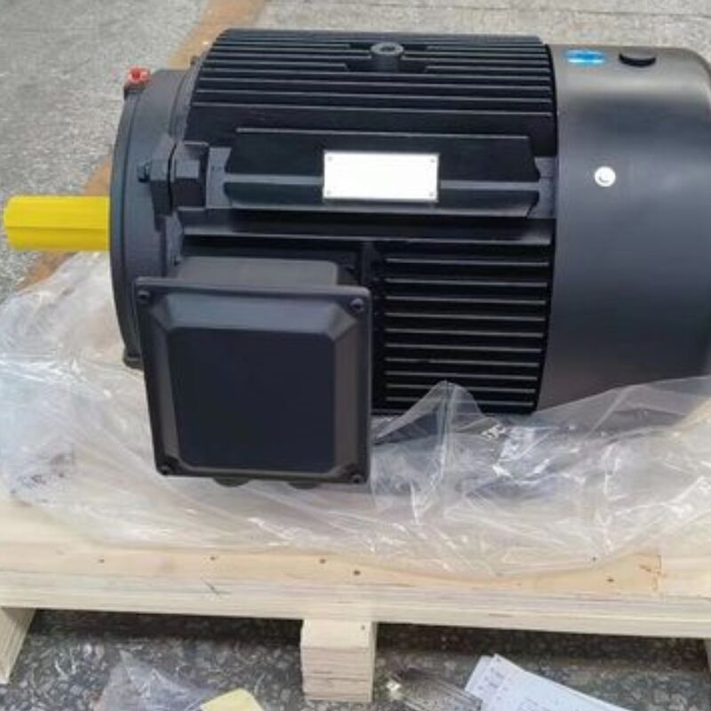 Motore a magneti permanenti IP54 con ventola ad acqua con nucleo in ferro laminato a freddo in lamiera di acciaio al silicio e autoraffreddamento per prestazioni industriali
