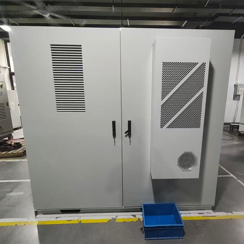 Immagazzinamento di energia Batteria al litio con protezione contro cortocircuito in CC Modulare, modulabile e raffreddamento dell'aria industriale