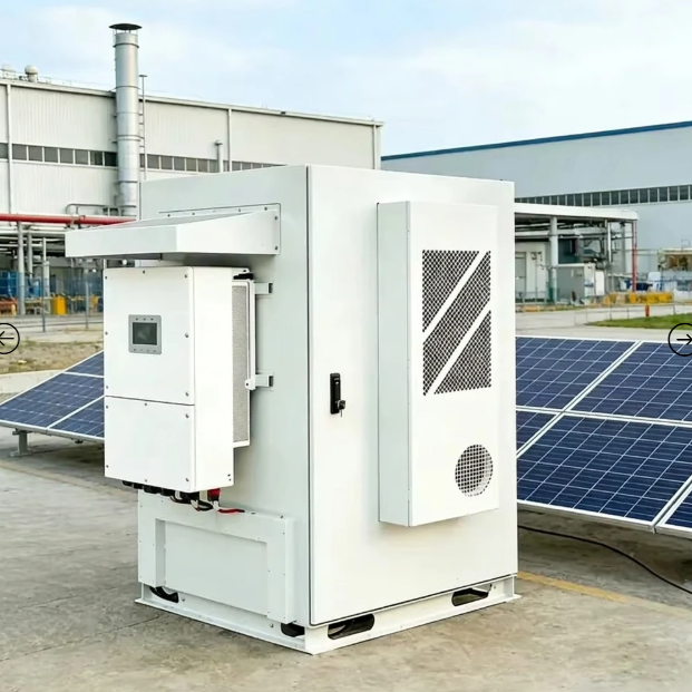 51.2V Batteria al litio a tensione nominale per lo stoccaggio dell'energia con raffreddamento per aria condizionata industriale e progettazione modulare scalabile