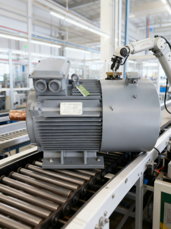 Generatore di magneti permanenti NdFeB PMG con gamma di potenza 500W-5000kW IP54 e opzioni di ventilatore/acqua/auto raffreddamento