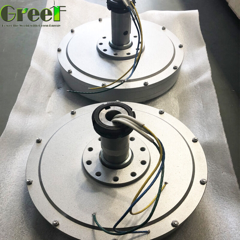 Motore sincrono 3 fasi CA Motore elettromeccanico che fornisce acqua al ventilatore e metodi di auto raffreddamento Ideale per le operazioni industriali