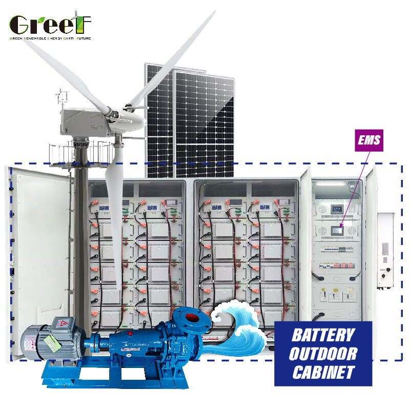 98,3% Efficienza Inverter Sistema Solare Ibrido per Generazione di Energia Off Grid con Capacità 100-3000kW