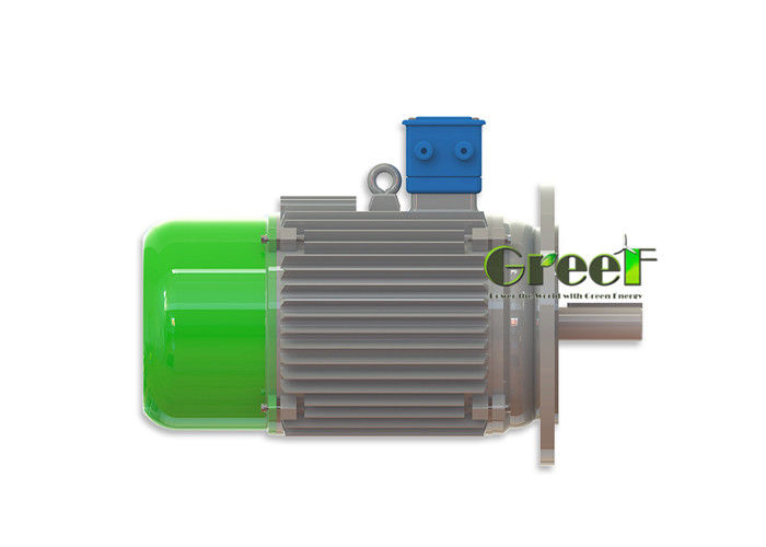 Generatore ad alternatore a magnete permanente a basso regime di rotazione ad alta efficienza (>95%) IP54 destinato all'uso industriale 24 ore su 24