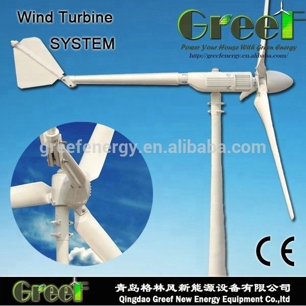 Turbina del generatore eolico di 10KW Mini On /Off-grid per uso domestico con il certificato del CE