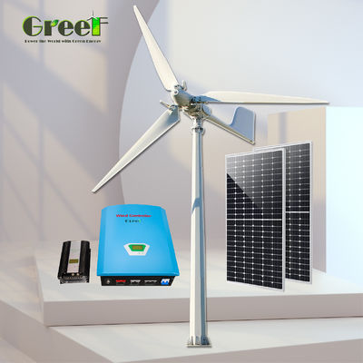 Efficienza Sistema solare a silicio monocristallino Montaggio a terra 48-240V 5kW-100kW Carico di lavoro