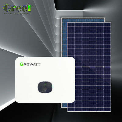 Sistema solare Smart Grid Tie 1kW-100kW Capacità con contabilità netta e monitoraggio del sistema